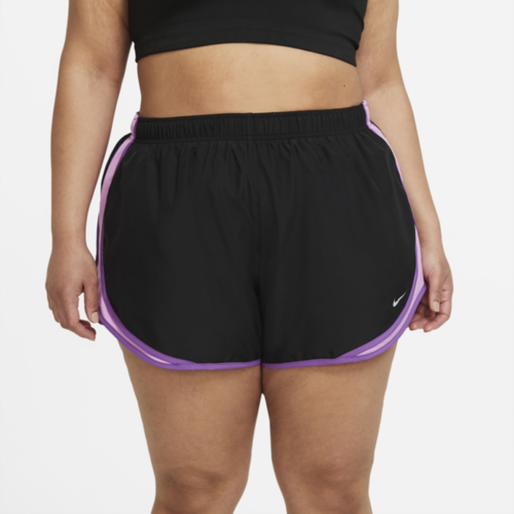 Nike Women's Tempo Dry Core 3'' Running Shorts Black/Purple